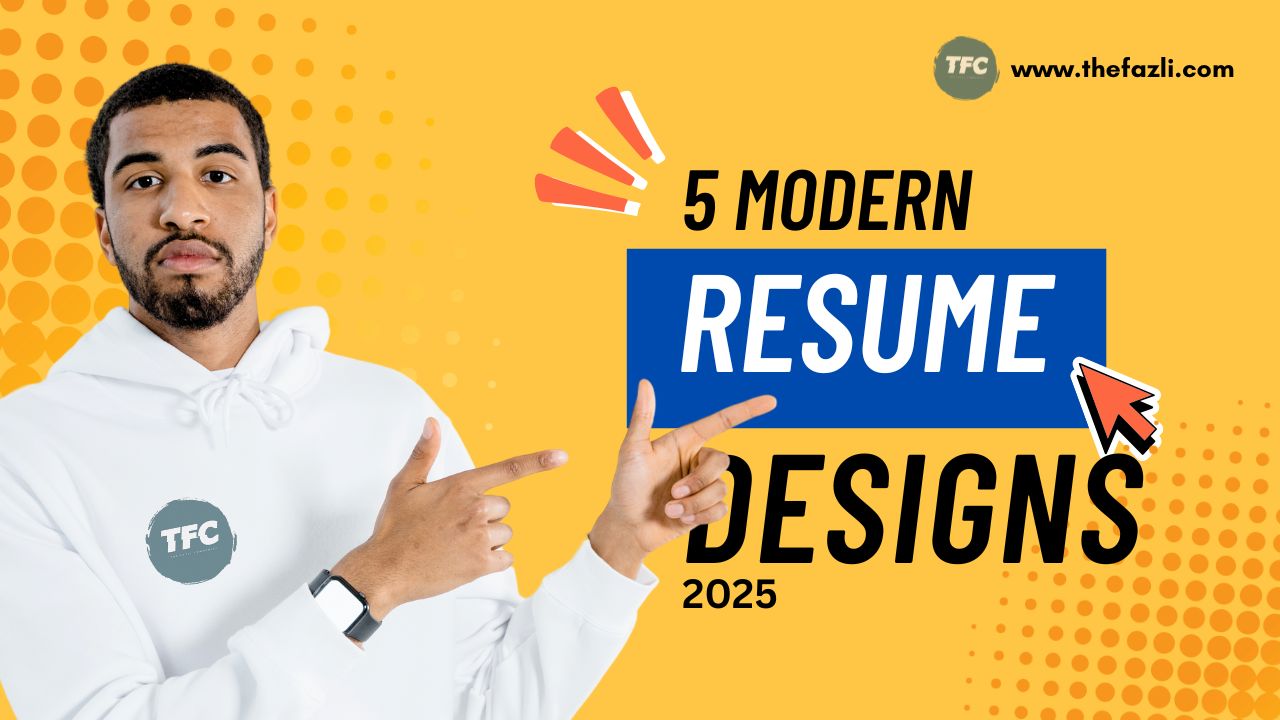 5 Modern Resume Designs That Get More Interviews