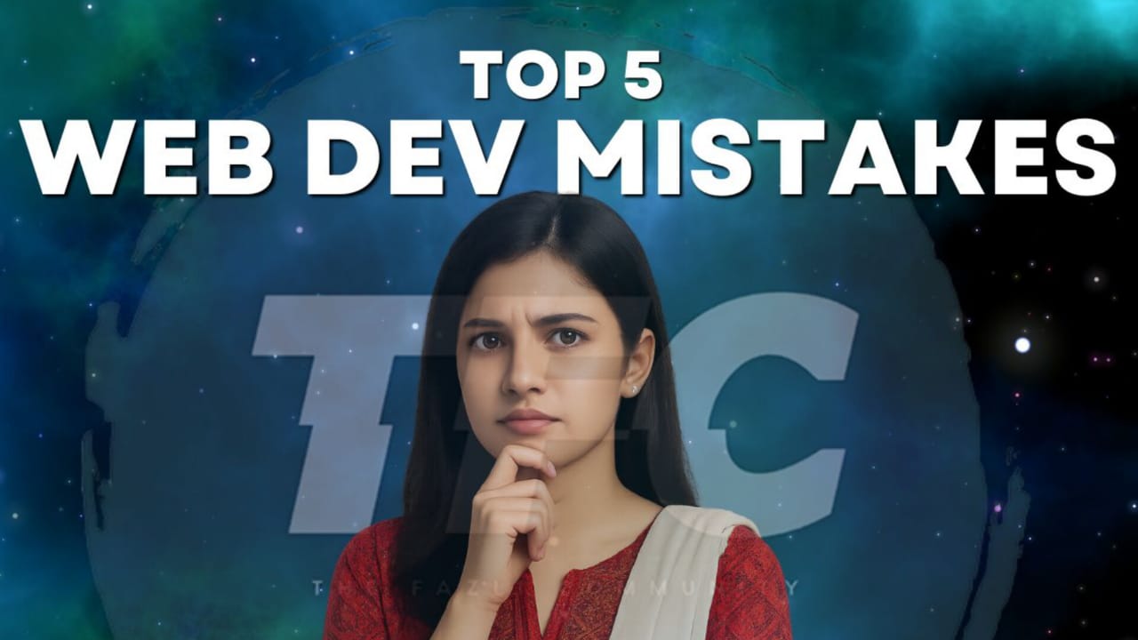 Top 5 Mistakes Beginners Make in Web Development (And How to Avoid Them)